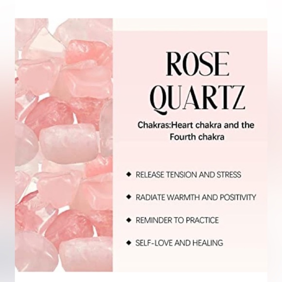 BOGO FREE 🌷💎Rose Quartz & White Howlite Natural Stone Healing Bracelet. - Picture 5 of 5